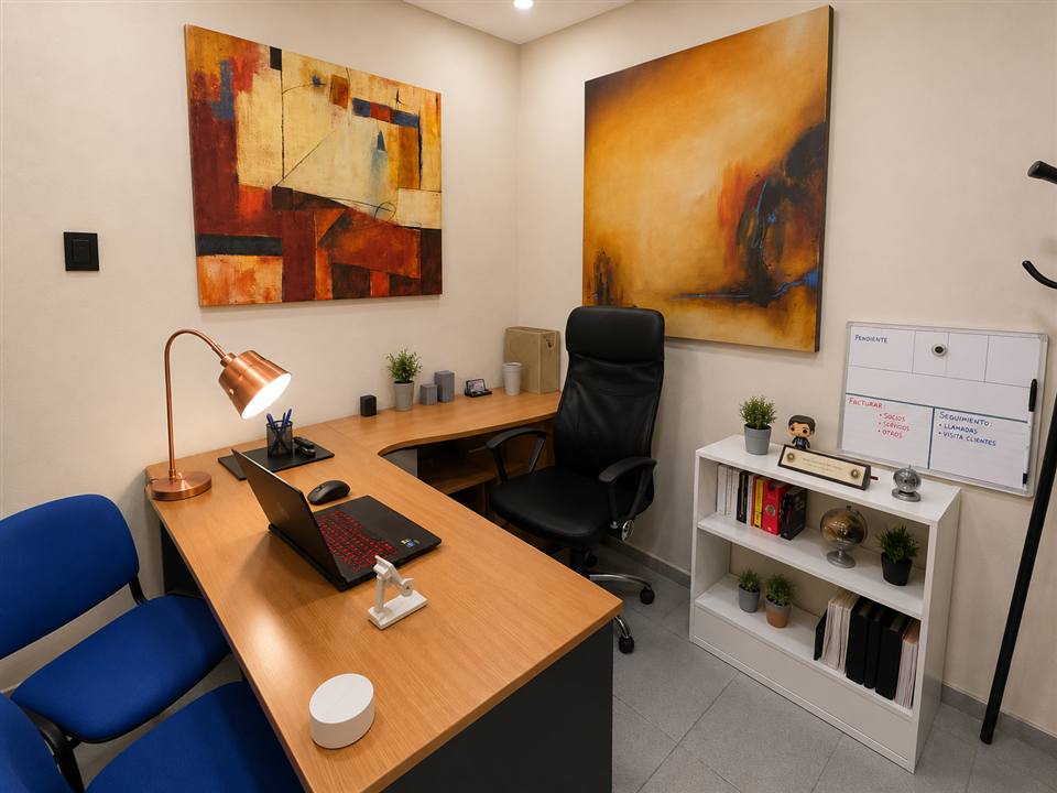 Área de trabajo de la oficina Monterrey